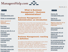 Tablet Screenshot of managershelp.com